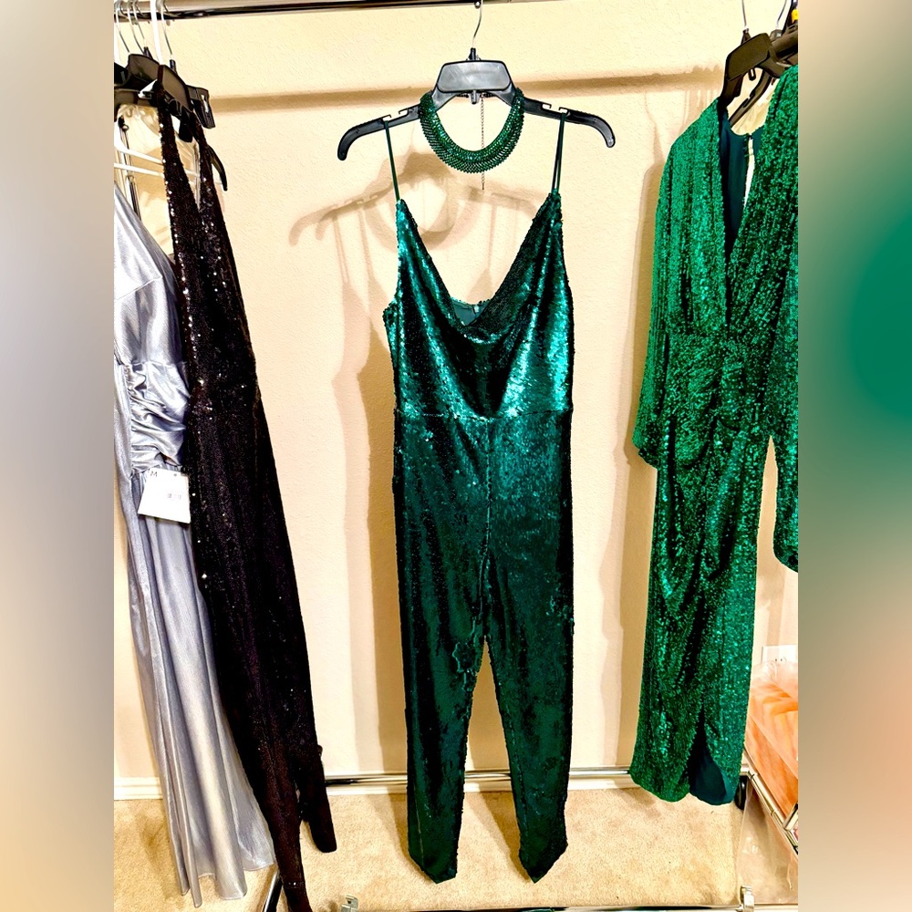 Green Jumpsuit